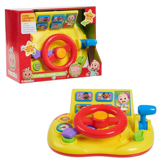 CoComelon Learning Steering Wheel - Picture 1 of 7